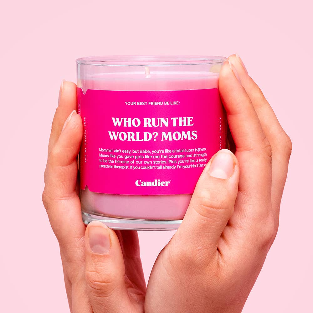 Who Run the World? Moms Candle by Candier - Image 2