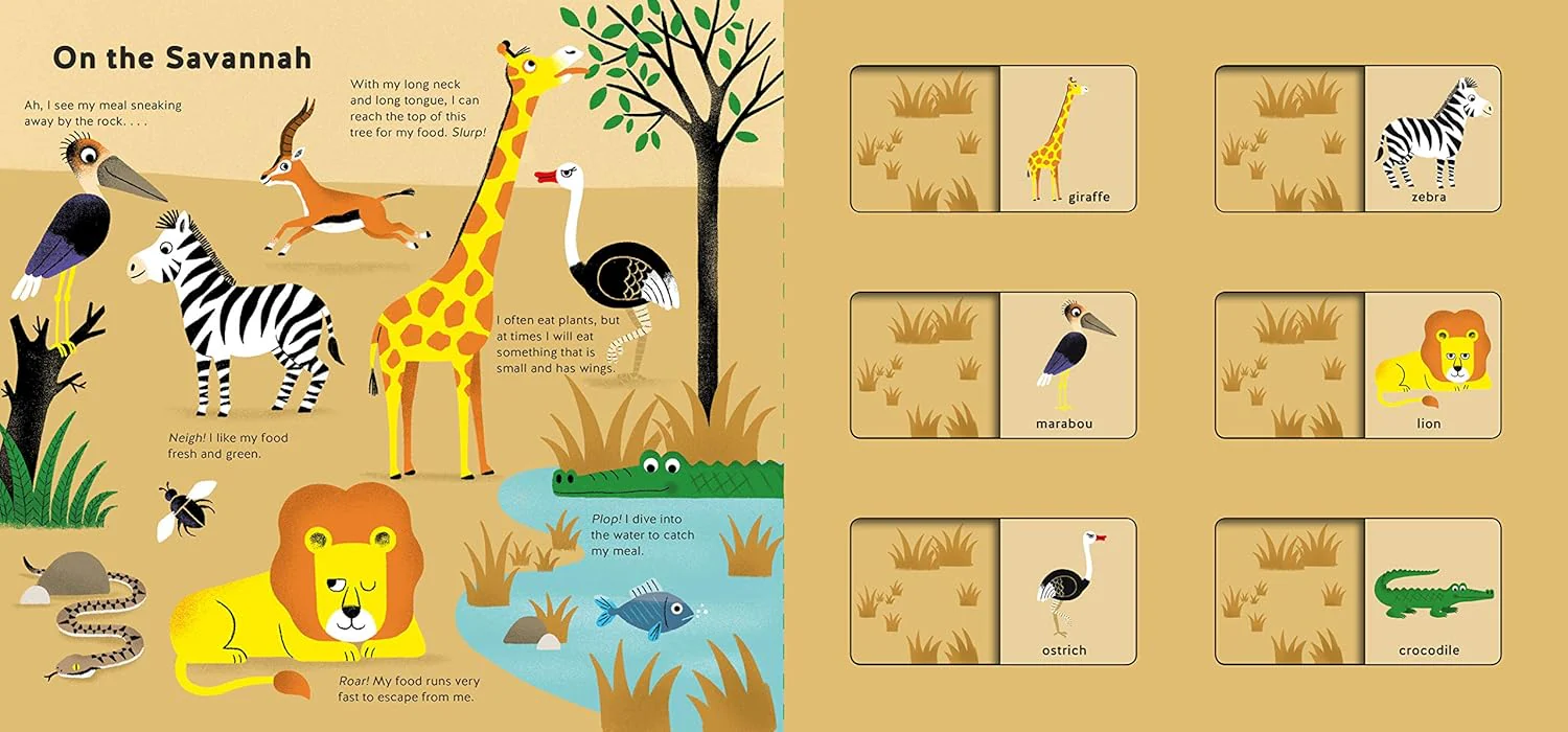 Who Eats What? - Board Book - Image 3