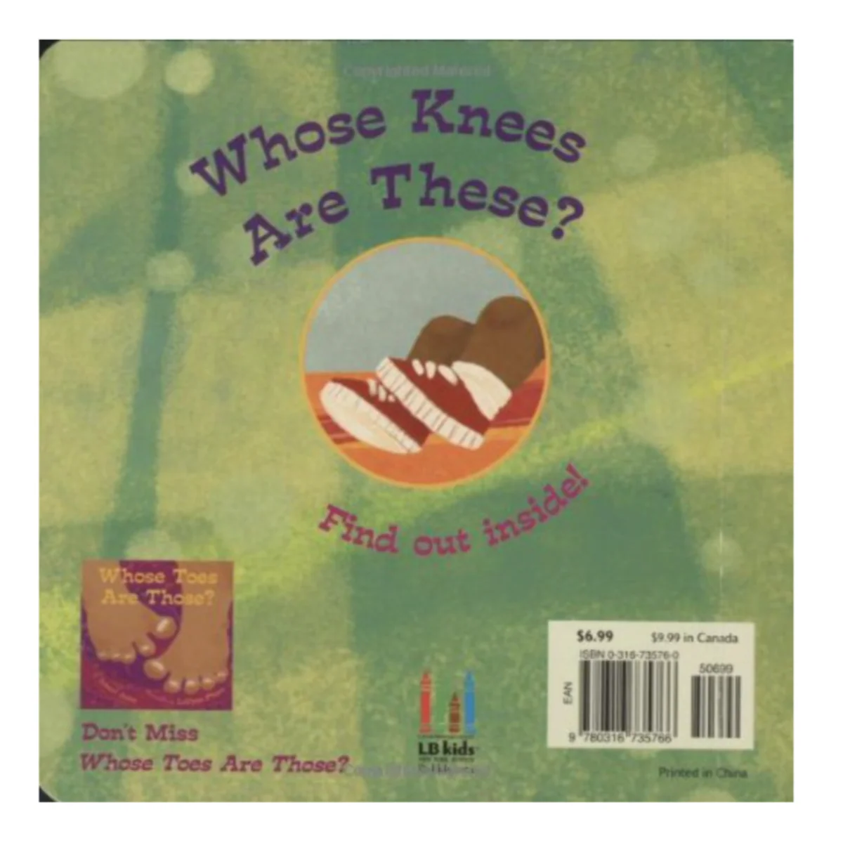 Whose Knees Are These? - Board Book - Image 2
