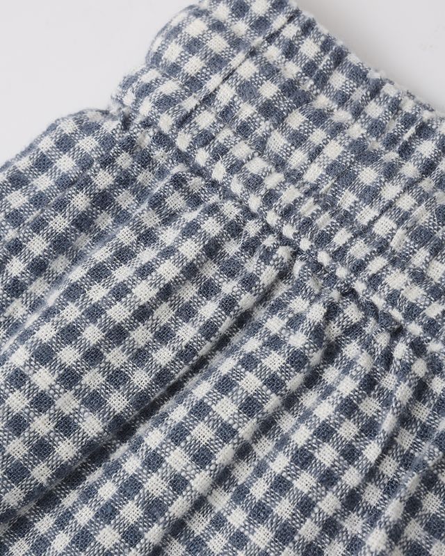 Wide Leg Pant - Marine Gingham by Rylee + Cru - Image 7
