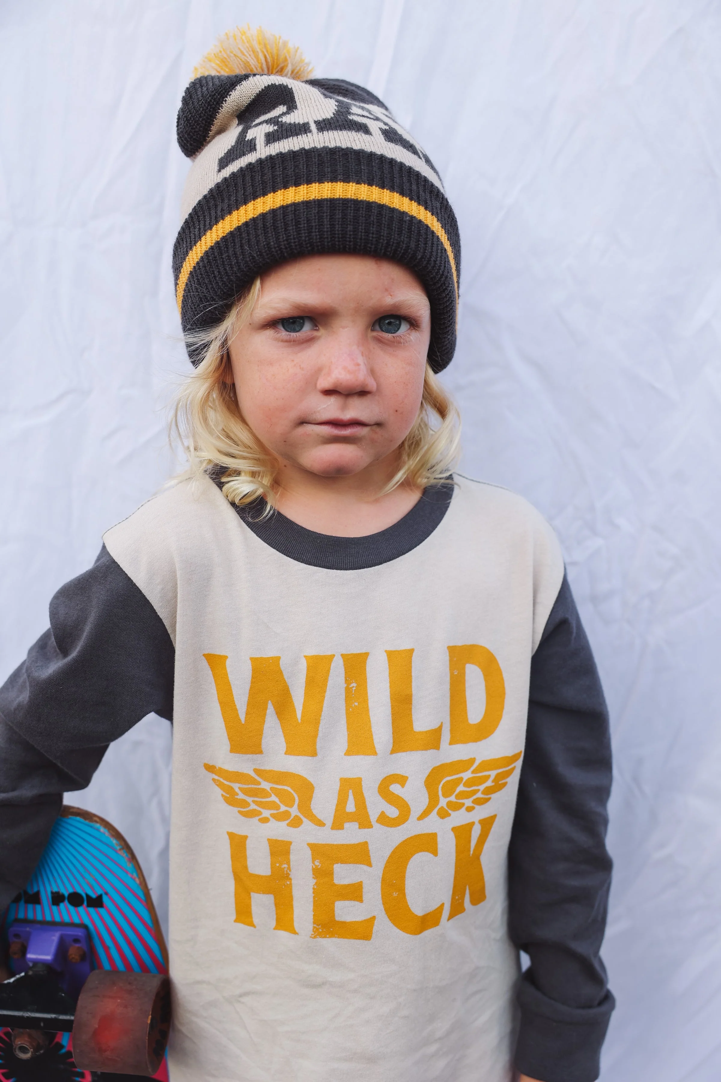 Wild As Heck Long Sleeve Tee by Tiny Whales - FINAL SALE - Image 2