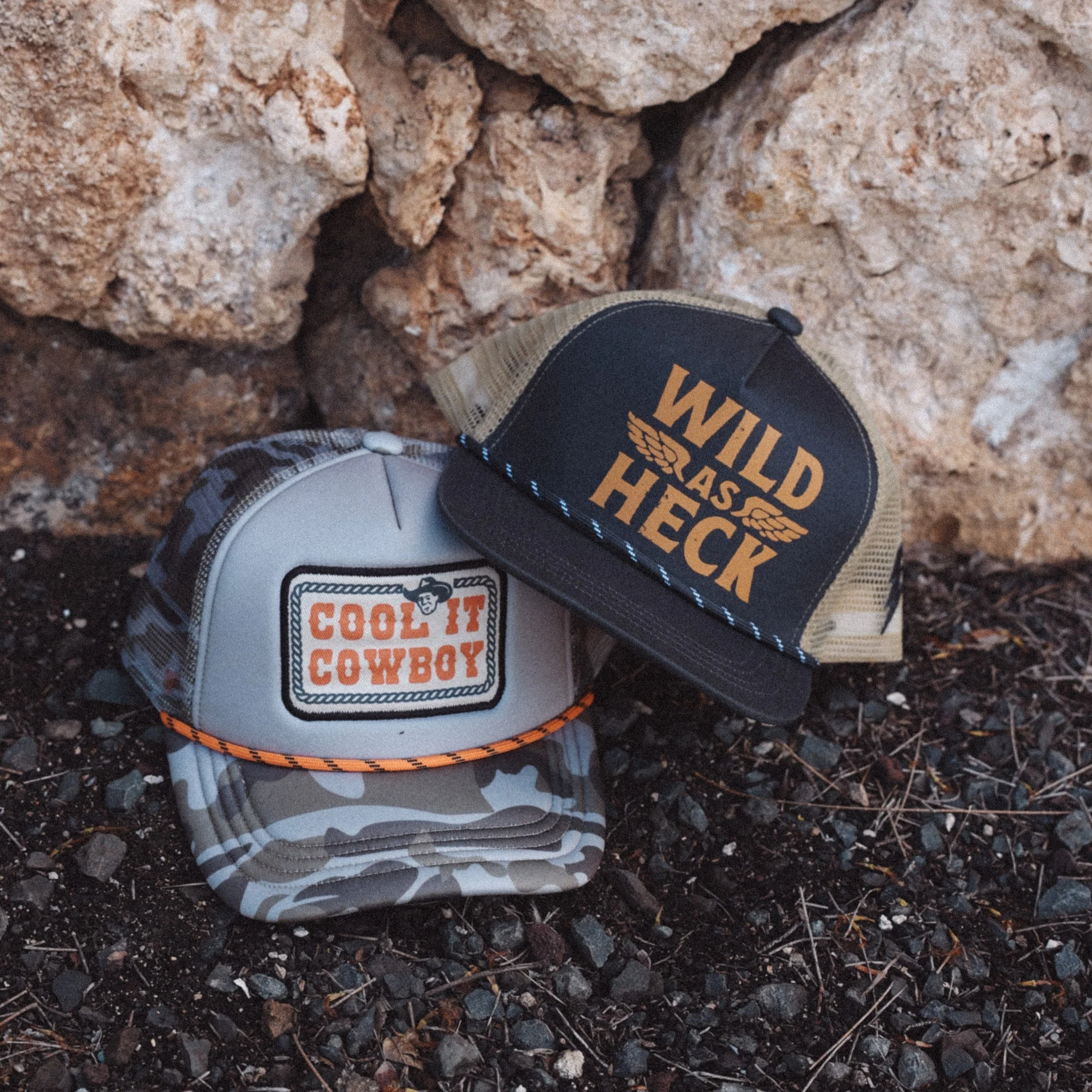 Wild As Heck Snapback Hat by Tiny Whales - Image 3
