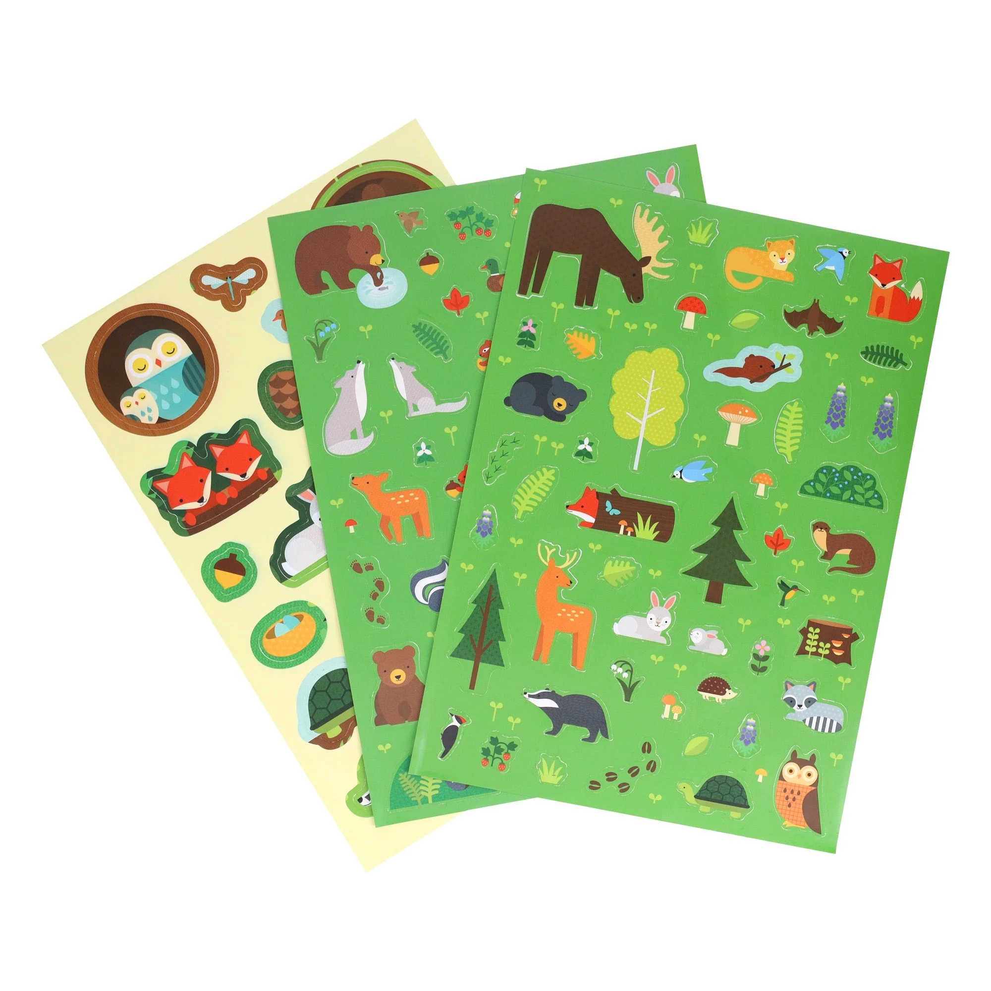Wild Woodland Sticker Activity Set by Petit Collage - Image 4