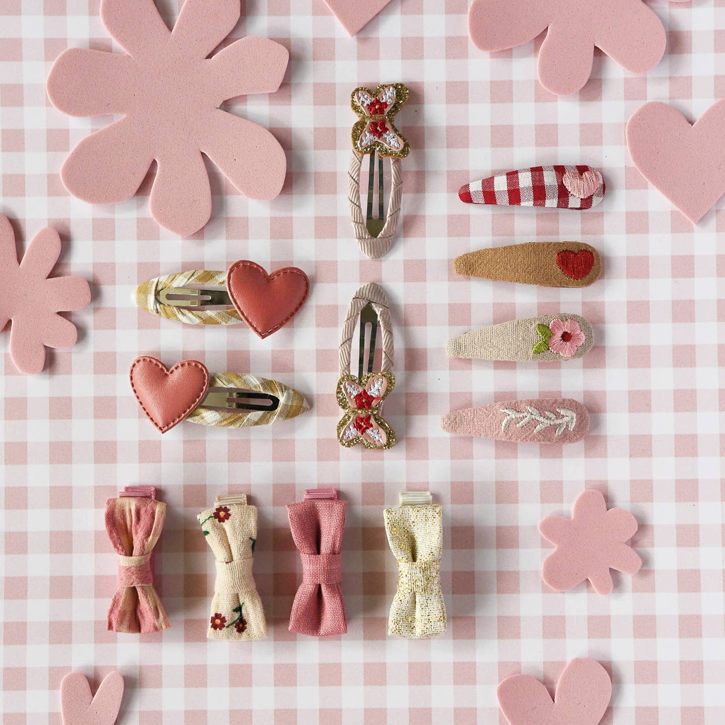 Wildflower Mini Bow Clip Set by Rockahula Kids - Image 2