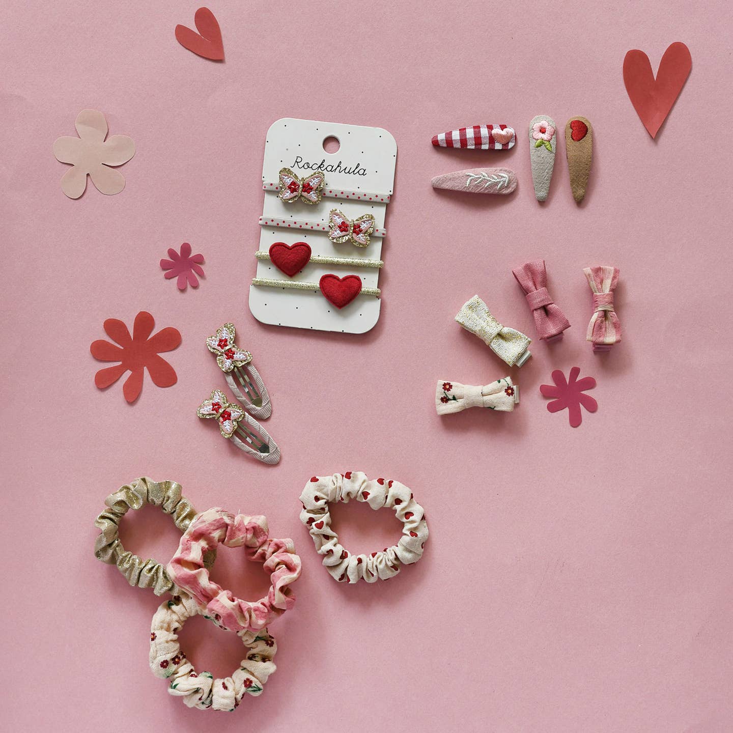 Wildflower Mini Bow Clip Set by Rockahula Kids - Image 5