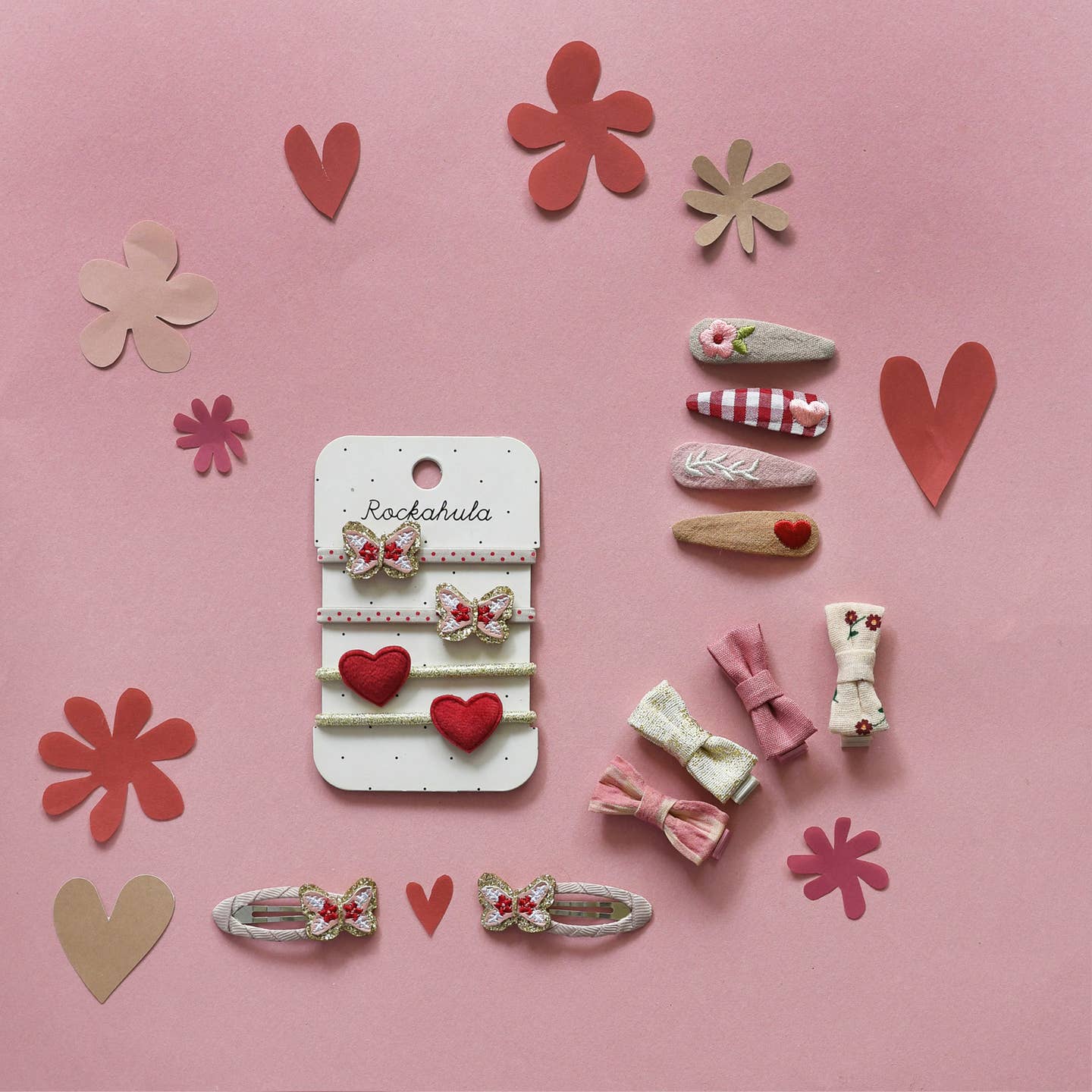 Wildflower Mini Bow Clip Set by Rockahula Kids - Image 6