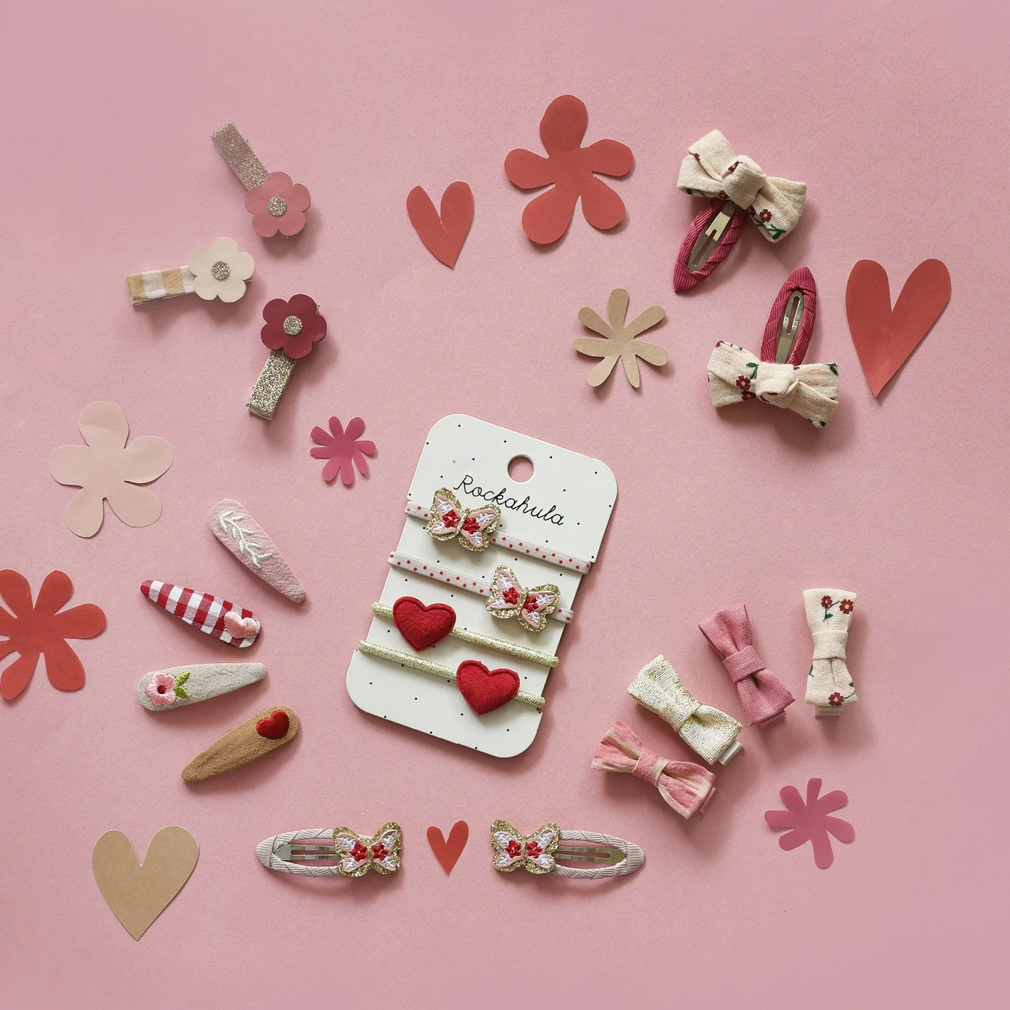 Wildflower Mini Bow Clip Set by Rockahula Kids - Image 8