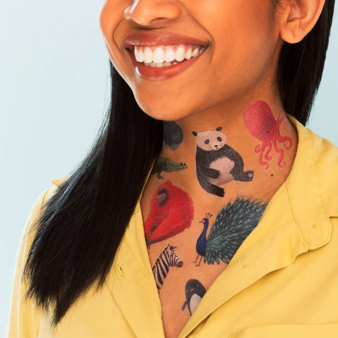 Wildlife Tattoo Set by Tattly - Image 4