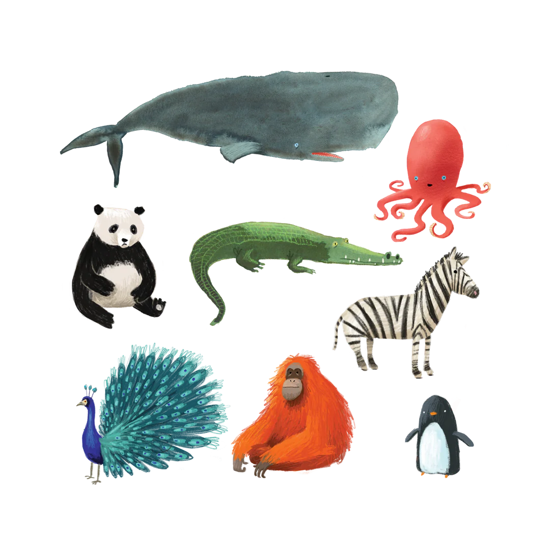 Wildlife Tattoo Set by Tattly - Image 5