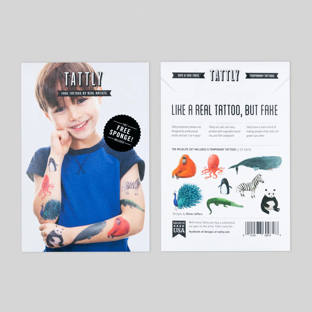 Wildlife Tattoo Set by Tattly - Image 7