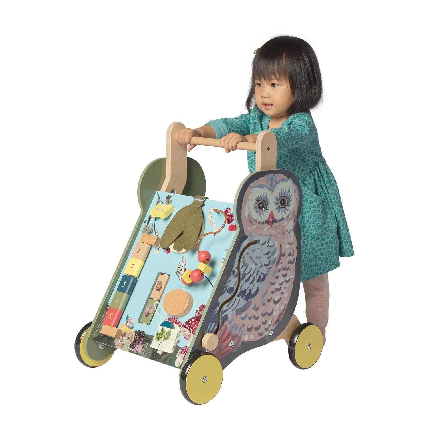 Wildwoods Owl Push Cart by Manhattan Toy - Image 9