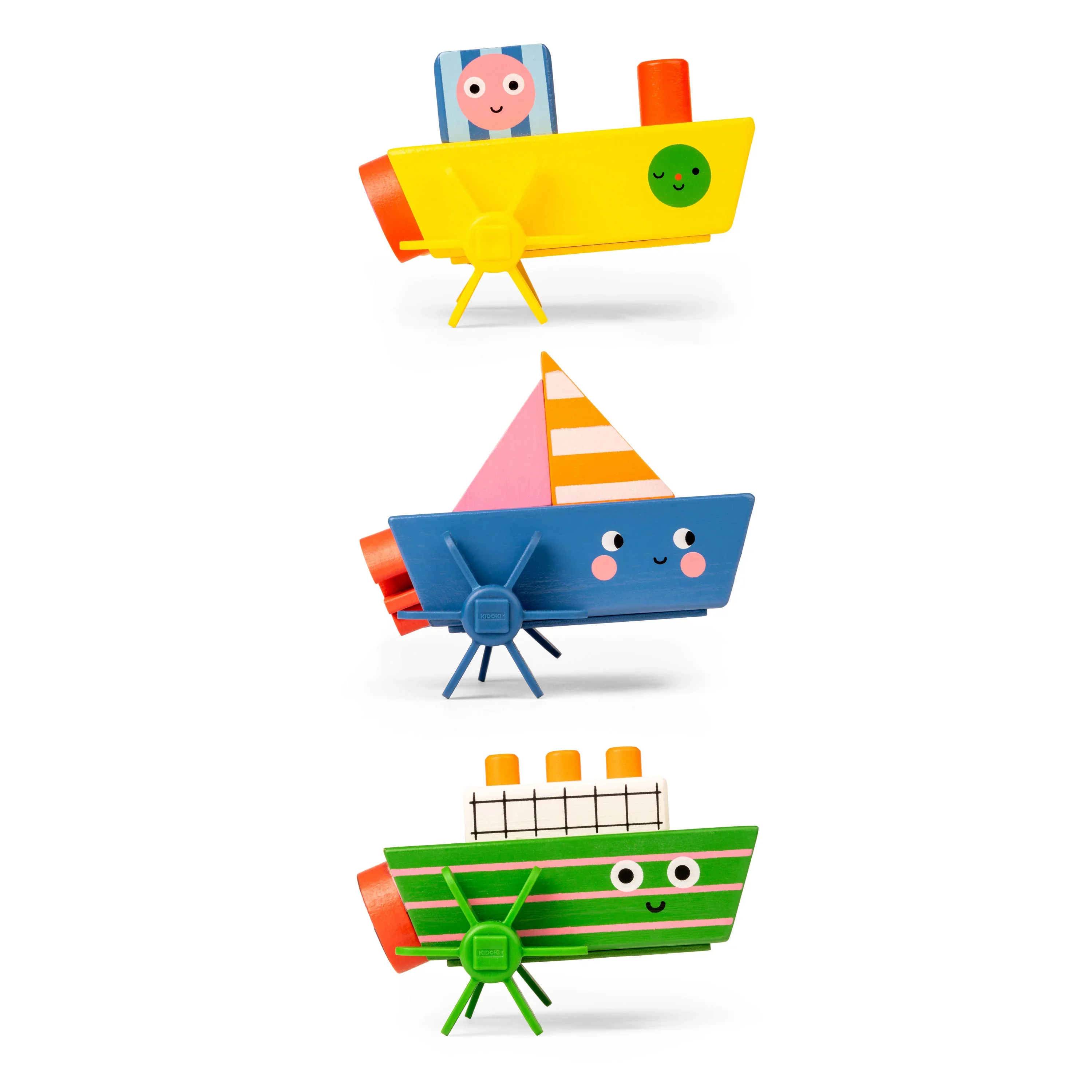 Wind-Up Boat (1 Unit Assorted) by Kikkerland - Image 2