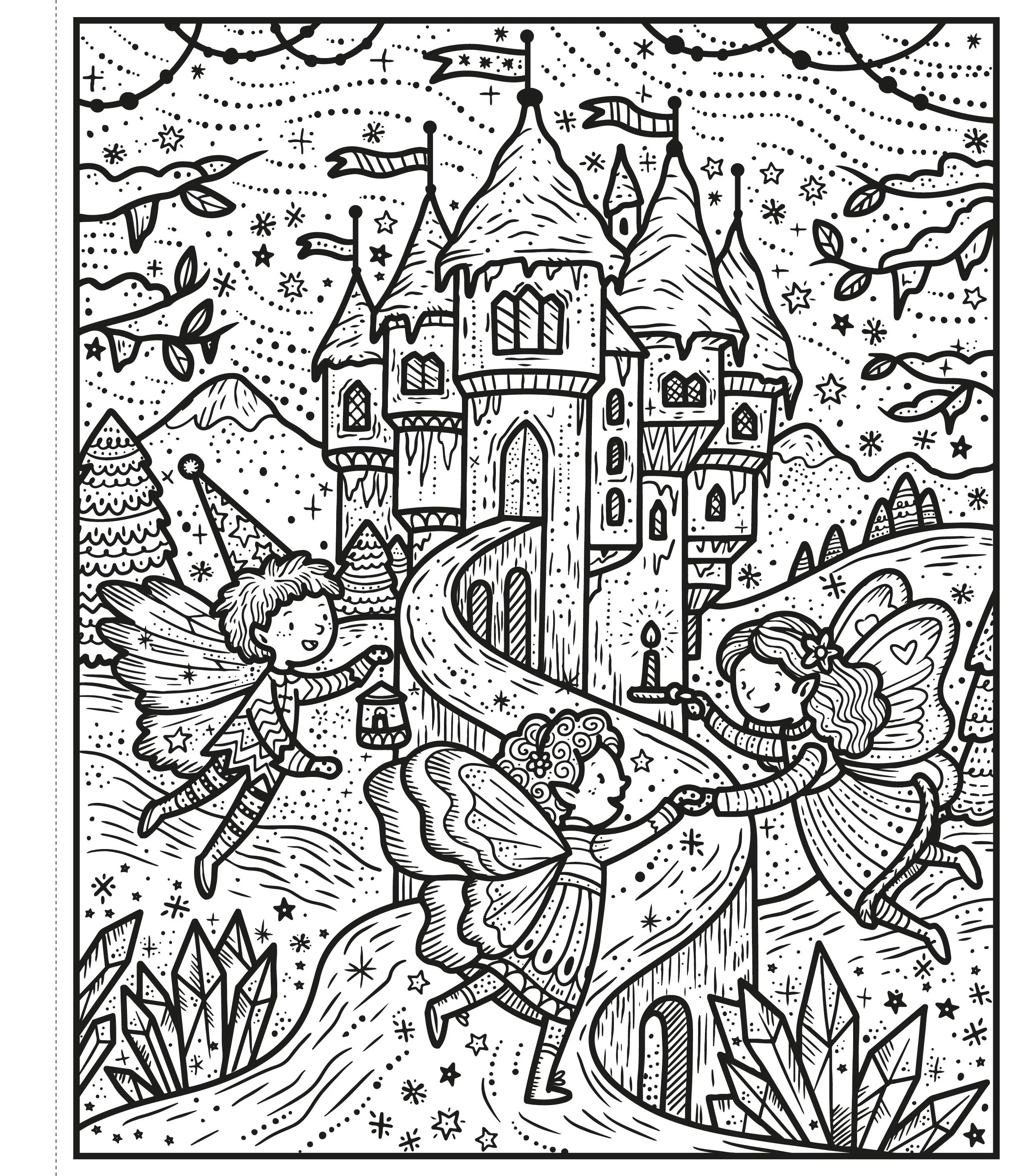 Winter Wonderland Magic Painting Book by Usborne Books - Image 3
