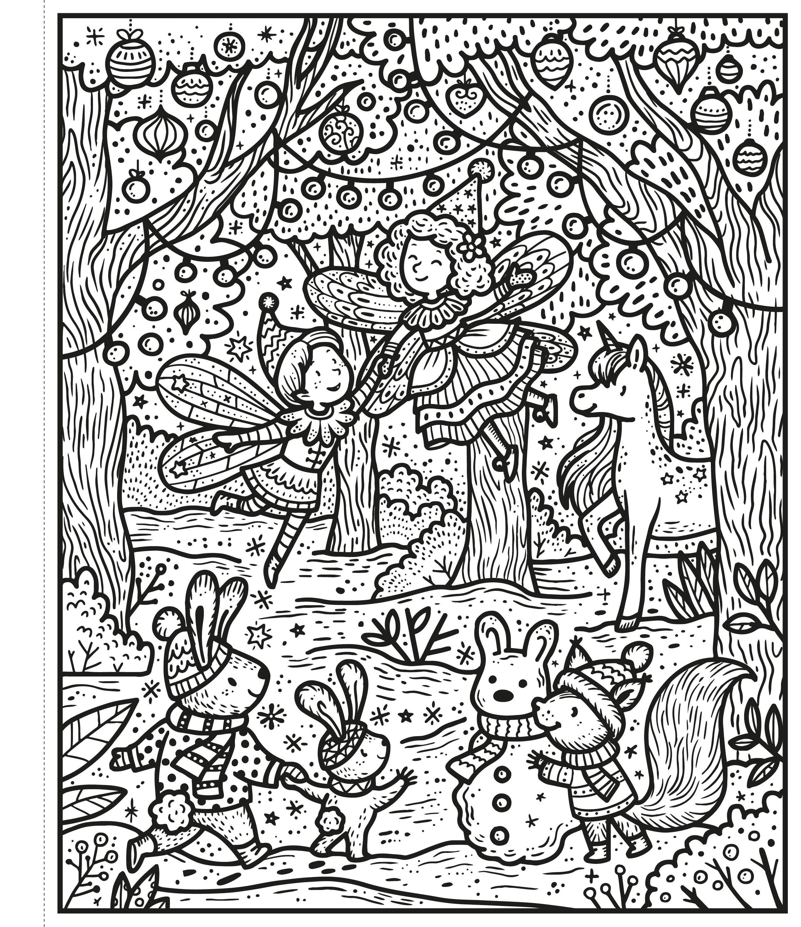 Winter Wonderland Magic Painting Book by Usborne Books - Image 4