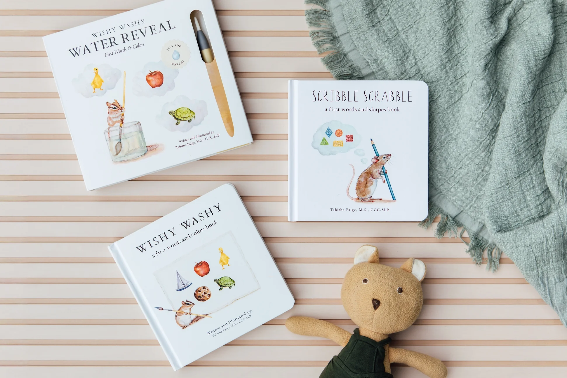 Wishy Washy: A Board Book of First Words and Colors - Board Book - Image 9