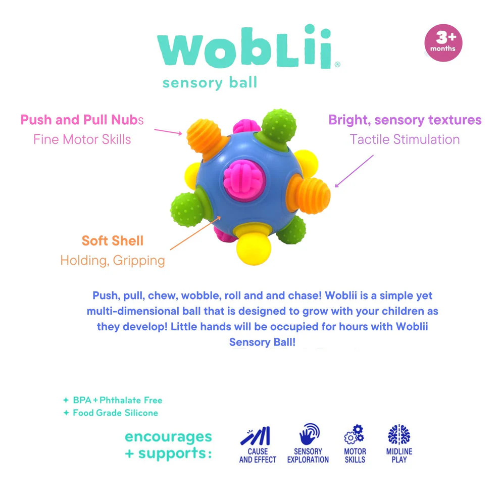 Woblii Sensory Ball by Mobi Games - Image 6