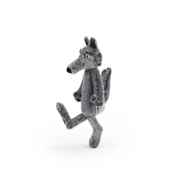 Wolf "Ecole des loisirs" Stuffed Toy by Moulin Roty - Image 3