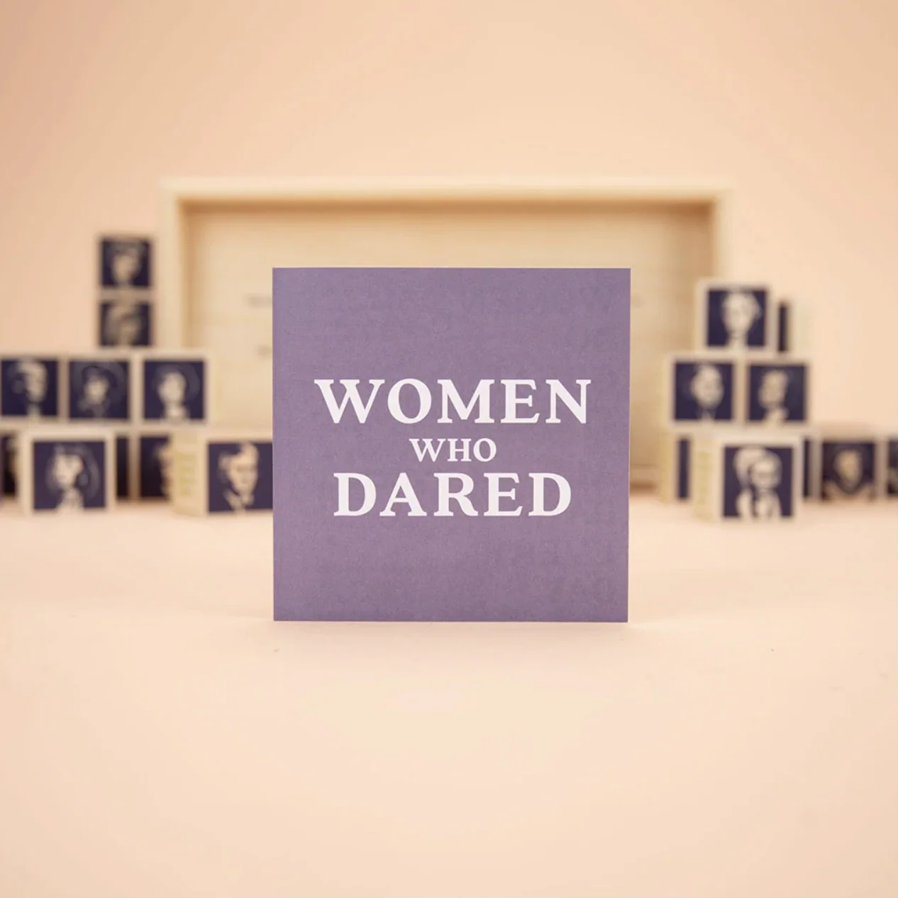 Women Who Dared Wooden Blocks by Uncle Goose - Image 2