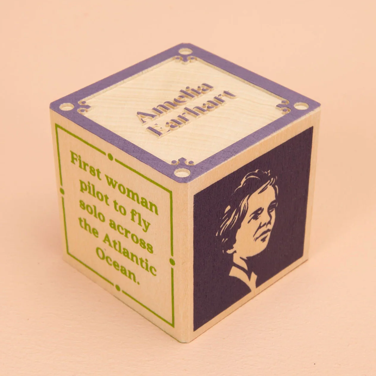 Women Who Dared Wooden Blocks by Uncle Goose - Image 5