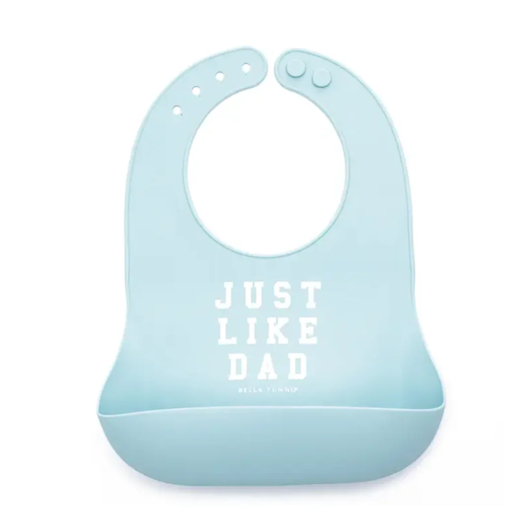 Wonder Bib - Just Like Dad by Bella Tunno