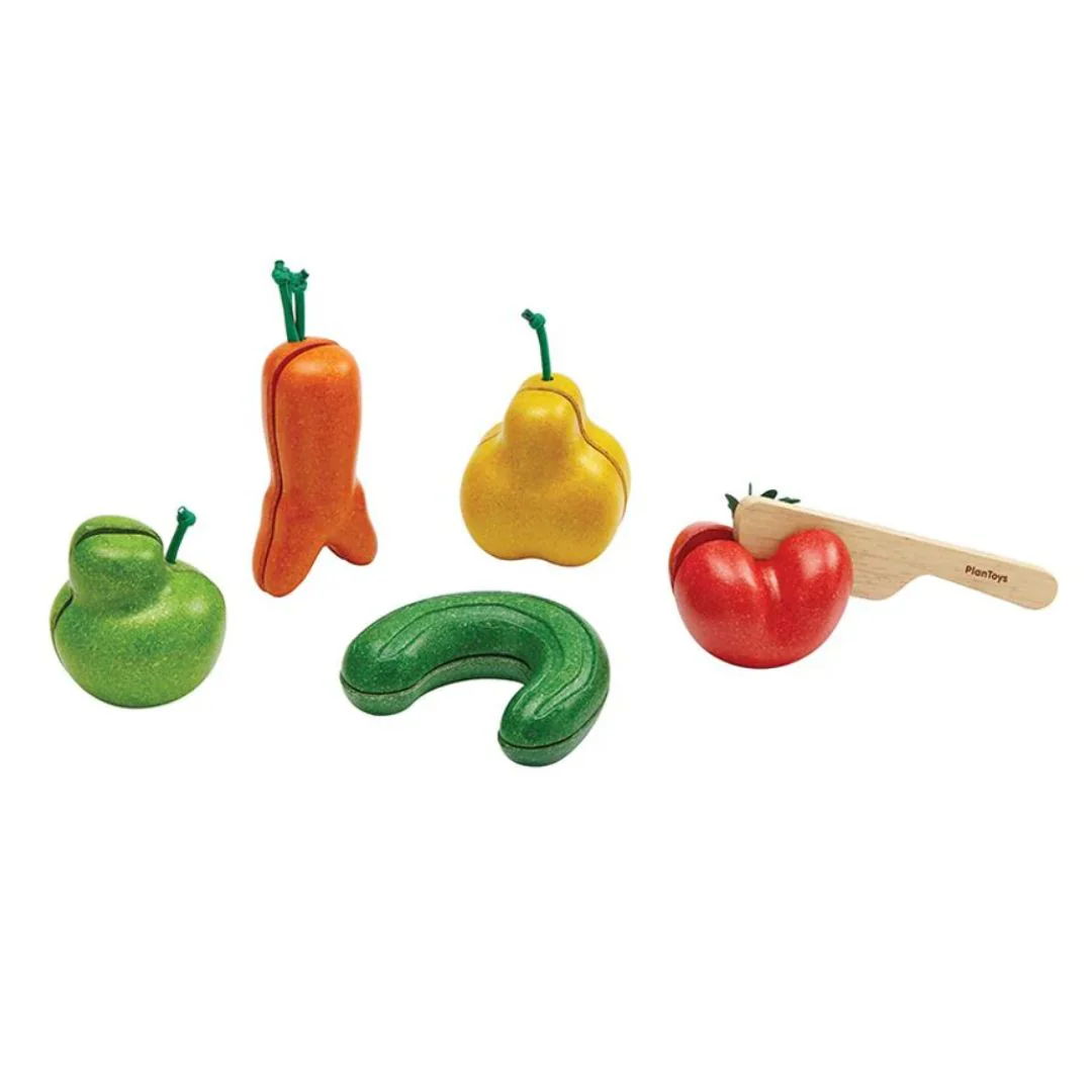 Wonky Fruit and Vegetables by Plan Toys - Image 9