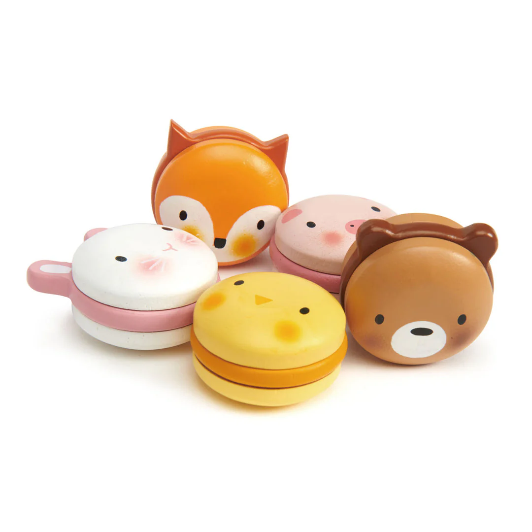 Wooden Animal Macarons by Tender Leaf Toys - Image 2
