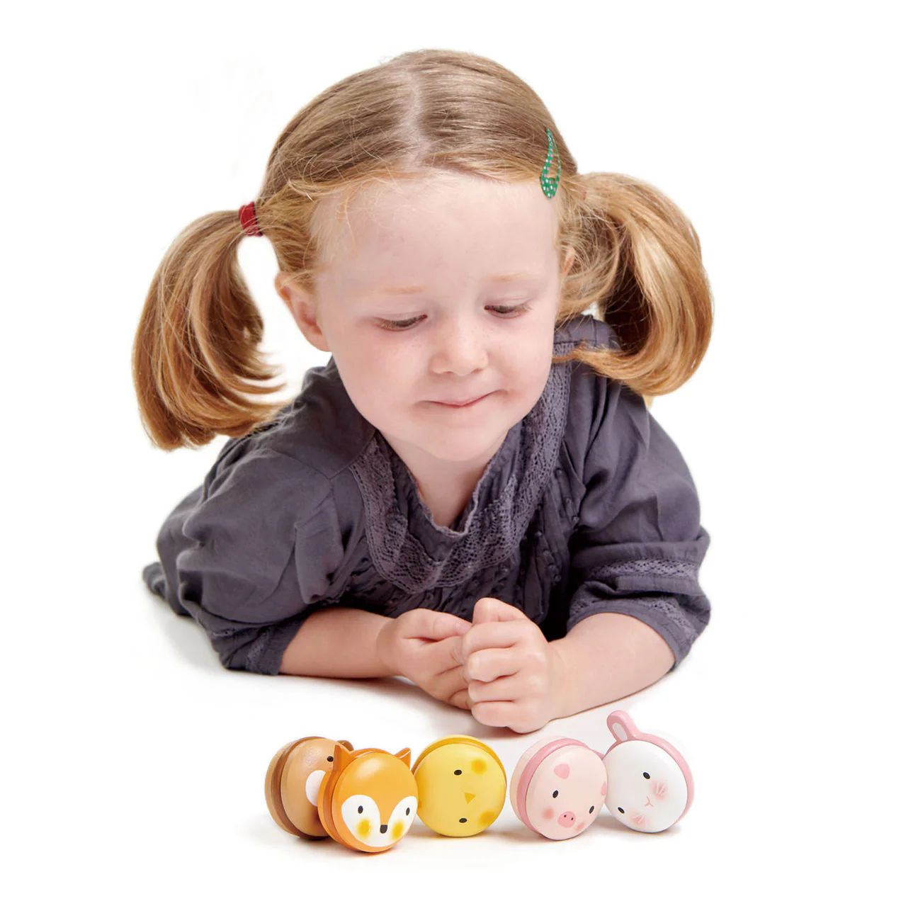Wooden Animal Macarons by Tender Leaf Toys - Image 4