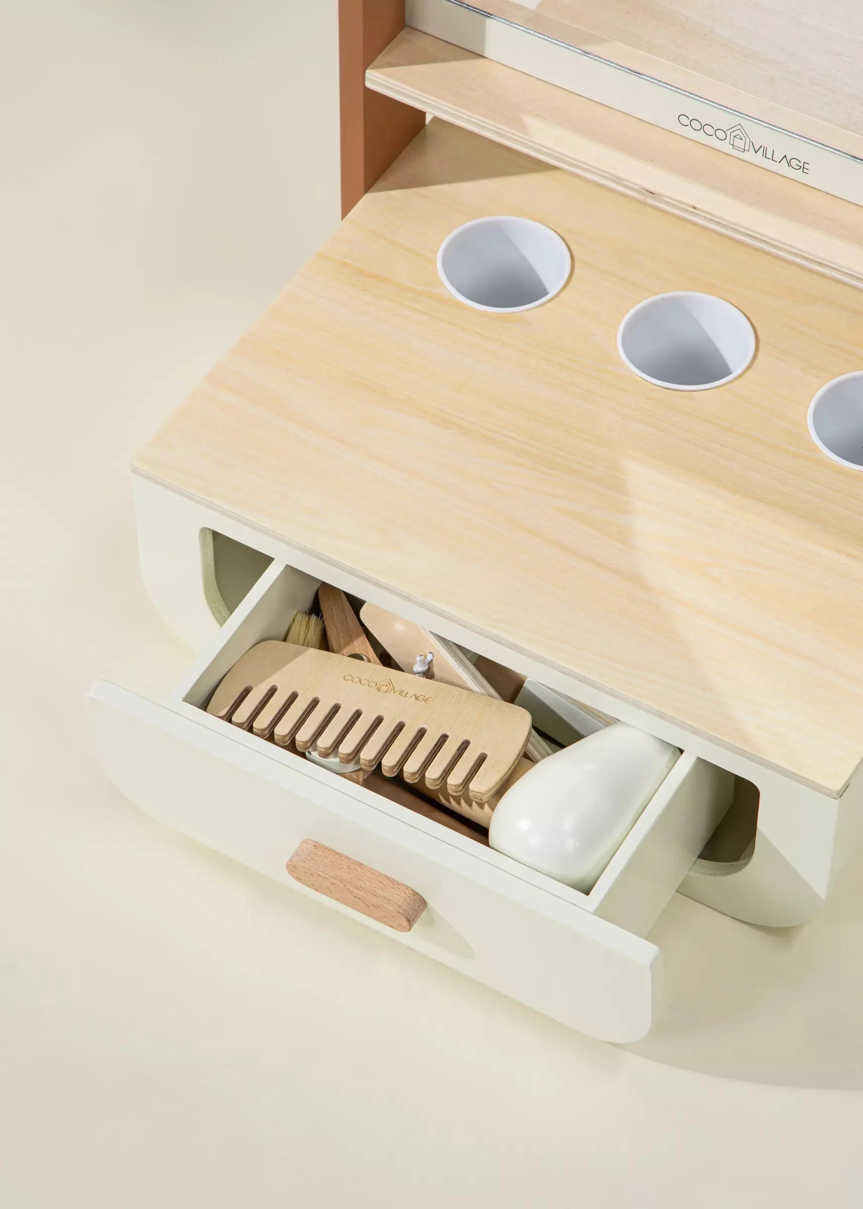 Wooden Beauty Station by Coco Village - Image 12