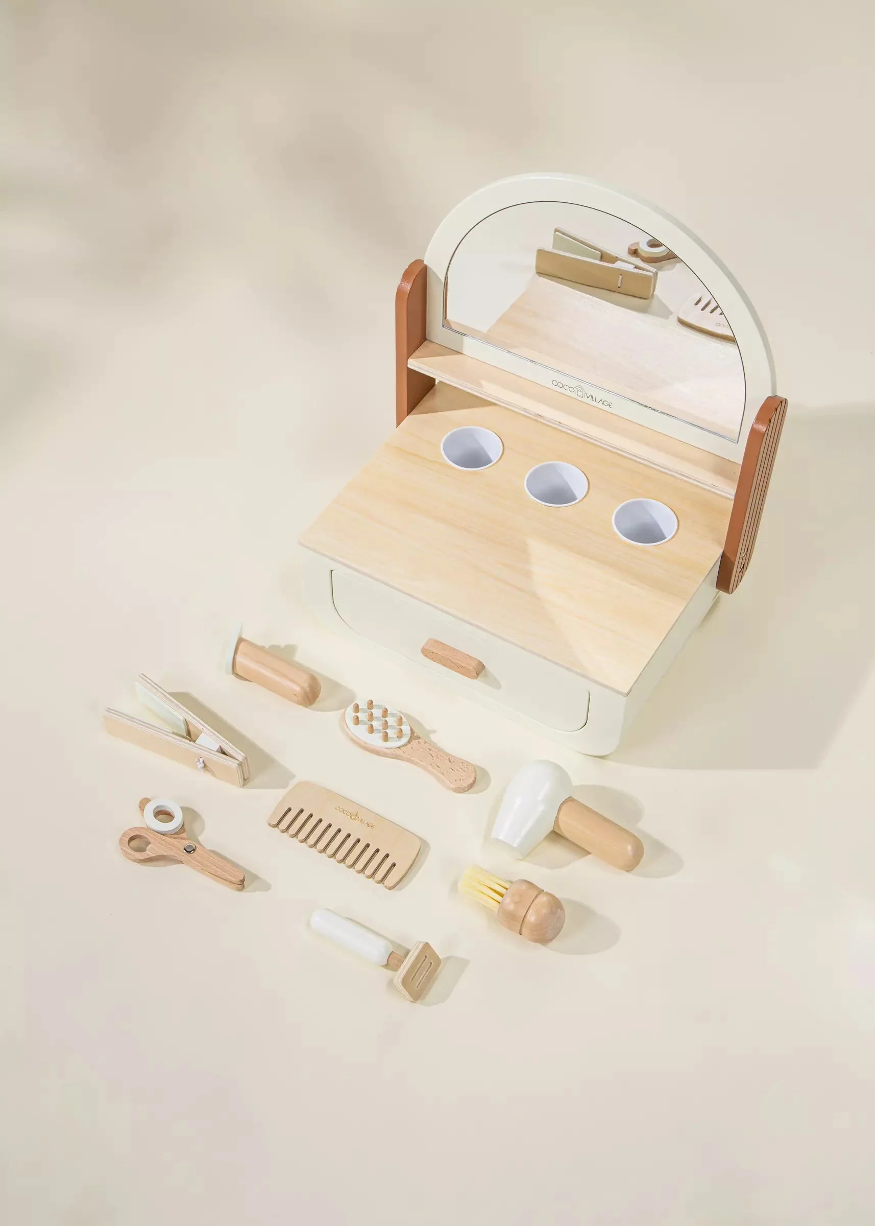 Wooden Beauty Station by Coco Village - Image 13