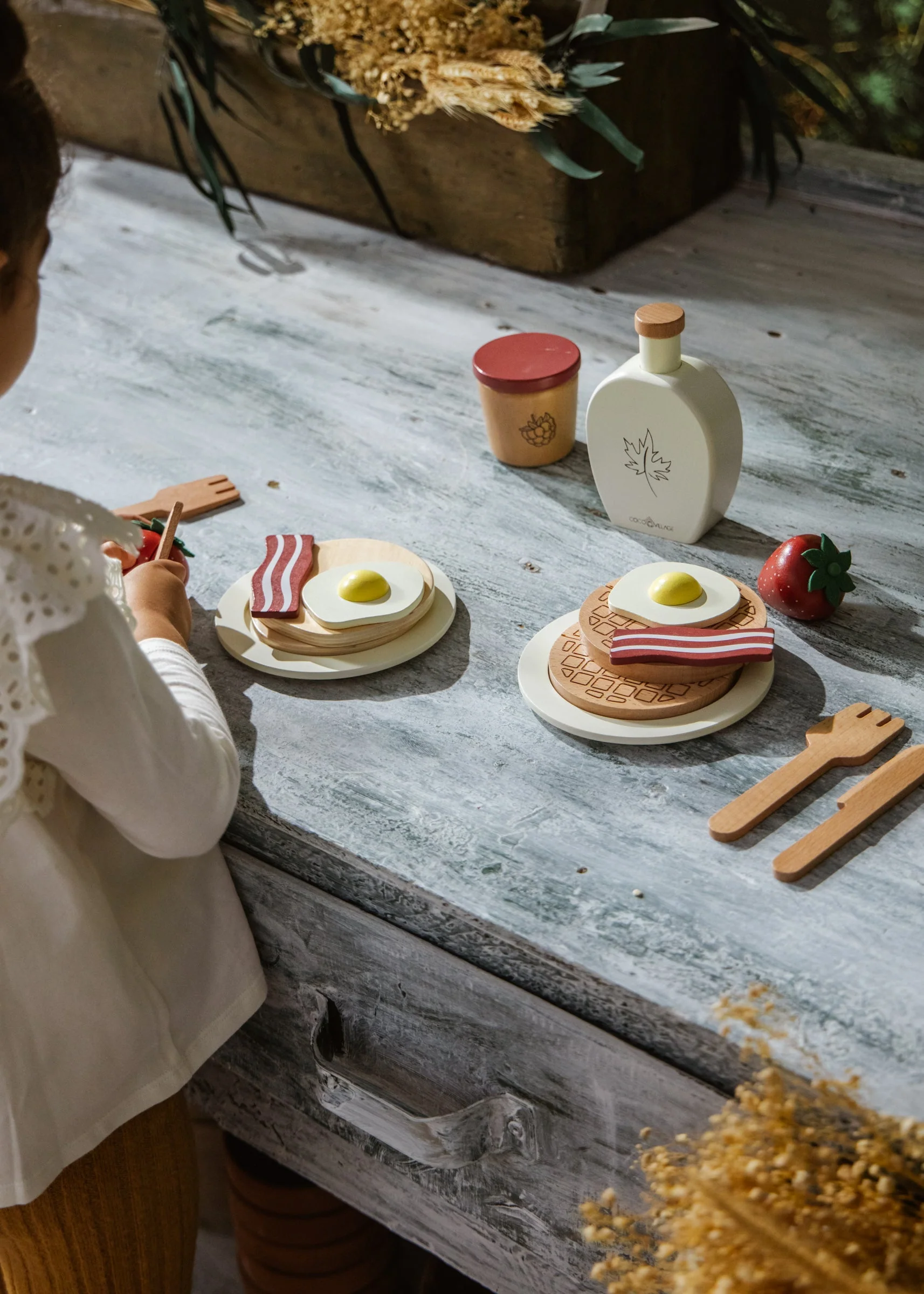 Wooden Brunch Playset by Coco Village - Image 5