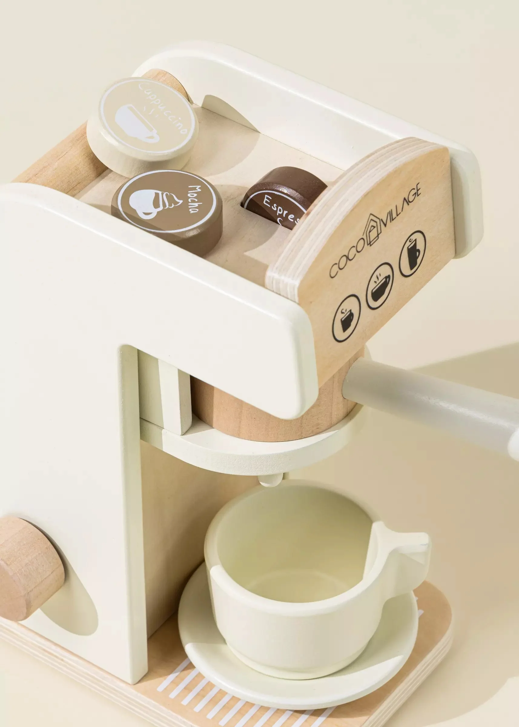 Wooden Coffee Maker Set by Coco Village - Image 10