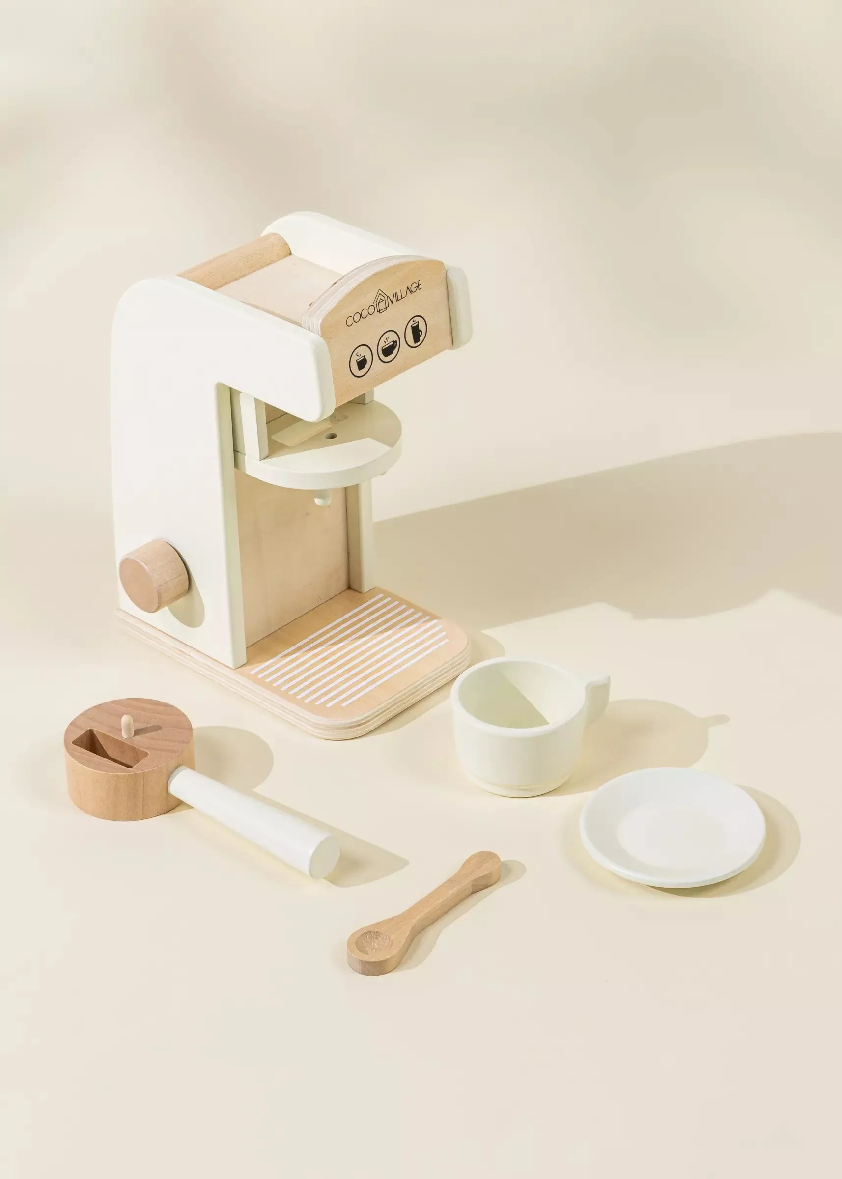 Wooden Coffee Maker Set by Coco Village - Image 11