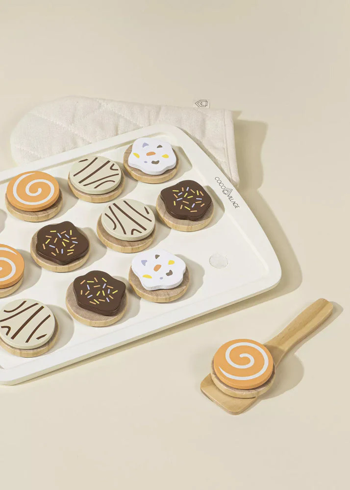 Wooden Cookies Playset and Accessories by Coco Village - Image 5