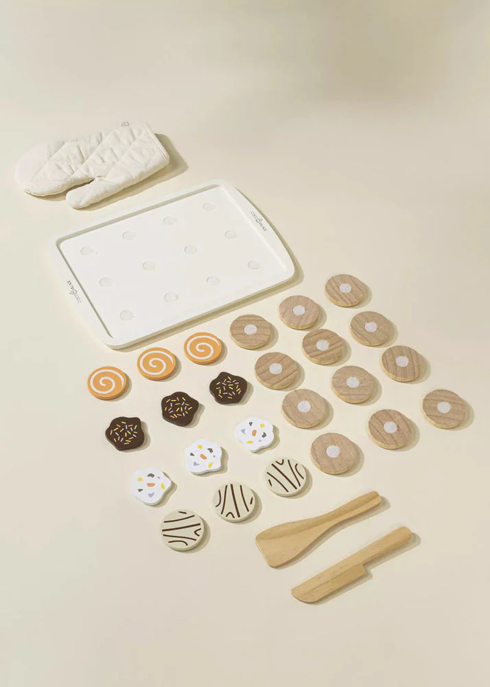 Wooden Cookies Playset and Accessories by Coco Village - Image 7