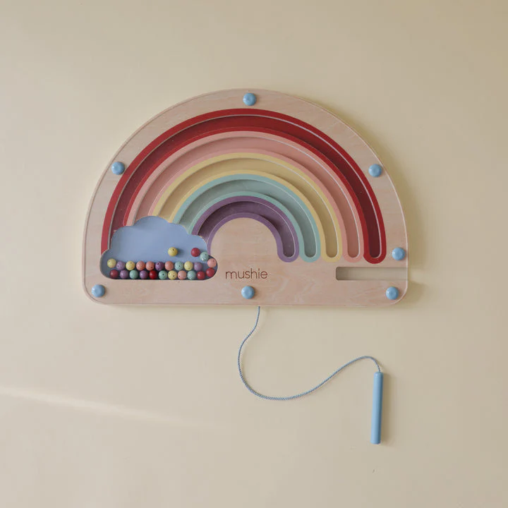 Wooden Magnetic Rainbow Maze by Mushie & Co - Image 3