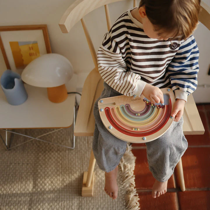 Wooden Magnetic Rainbow Maze by Mushie & Co - Image 6