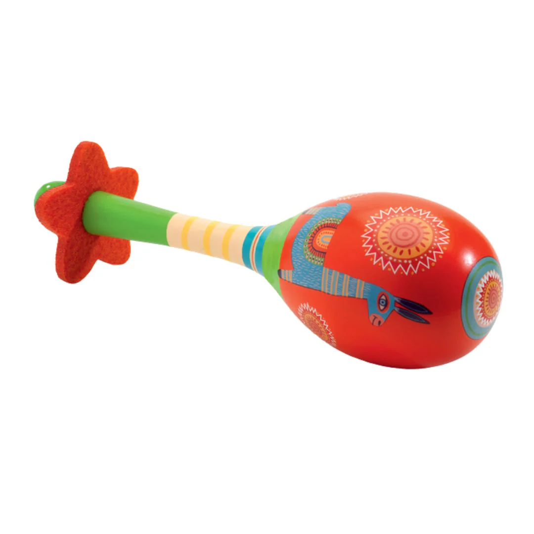 Wooden Maracas by Djeco - Image 2