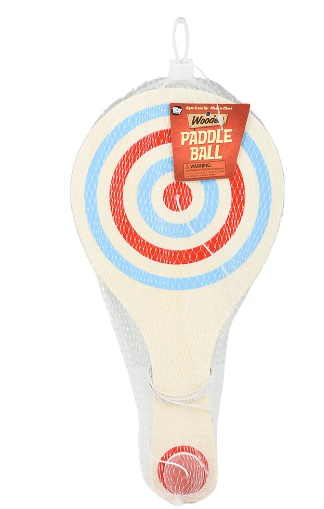 Wooden Paddle Ball by The Toy Network - Image 2