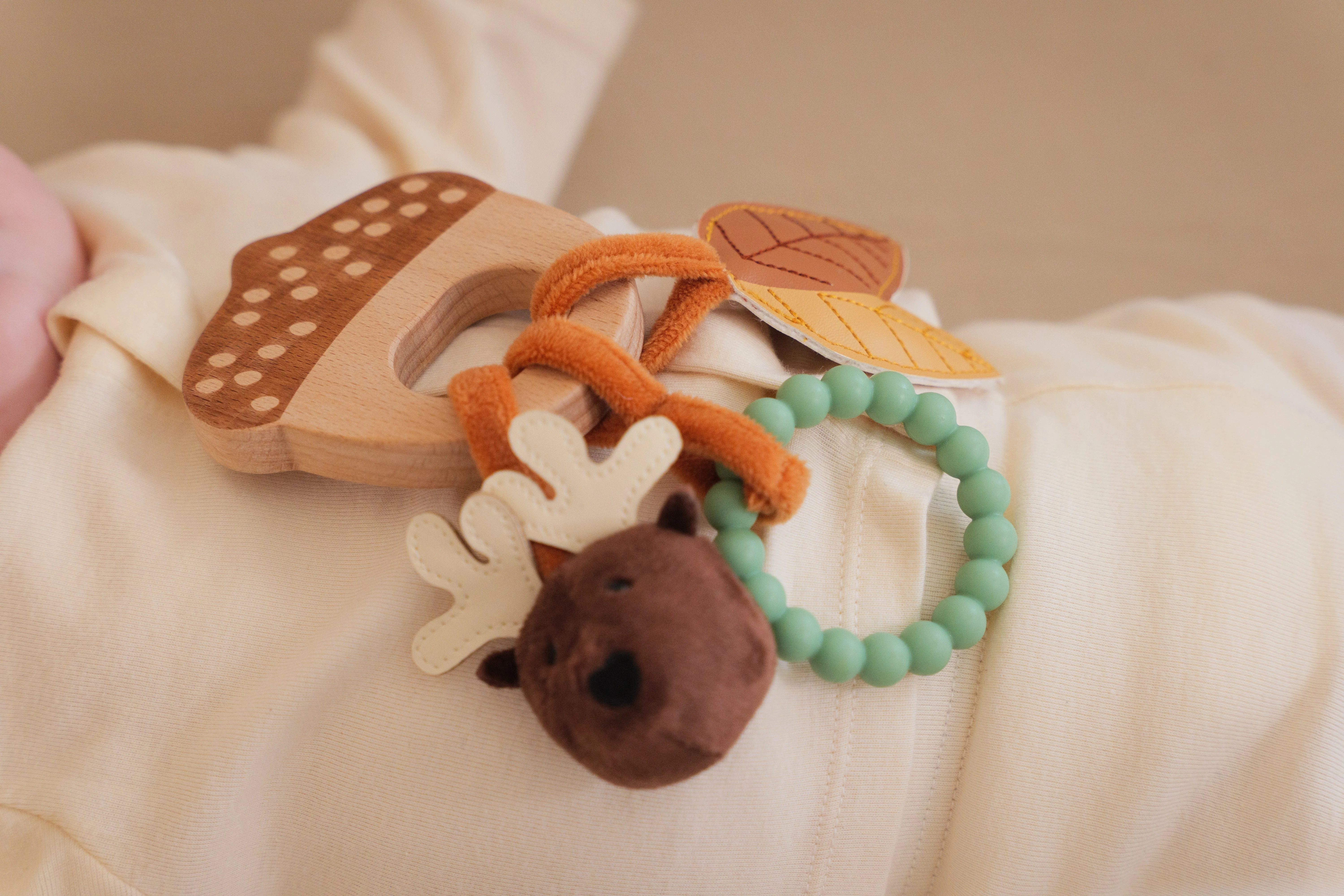 Wooden Rattle - Forest by Little Big Friends - Image 2