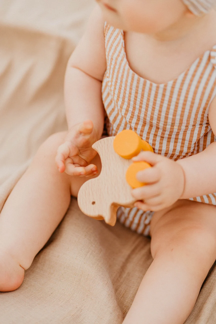 Wooden Rolling Duck - Yellow by Sabo Concept - Image 2