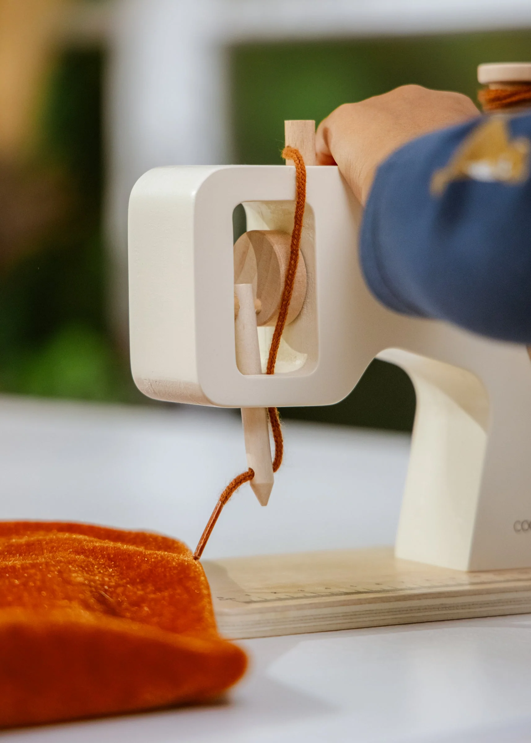 Wooden Sewing Machine Playset by Coco Village - Image 3