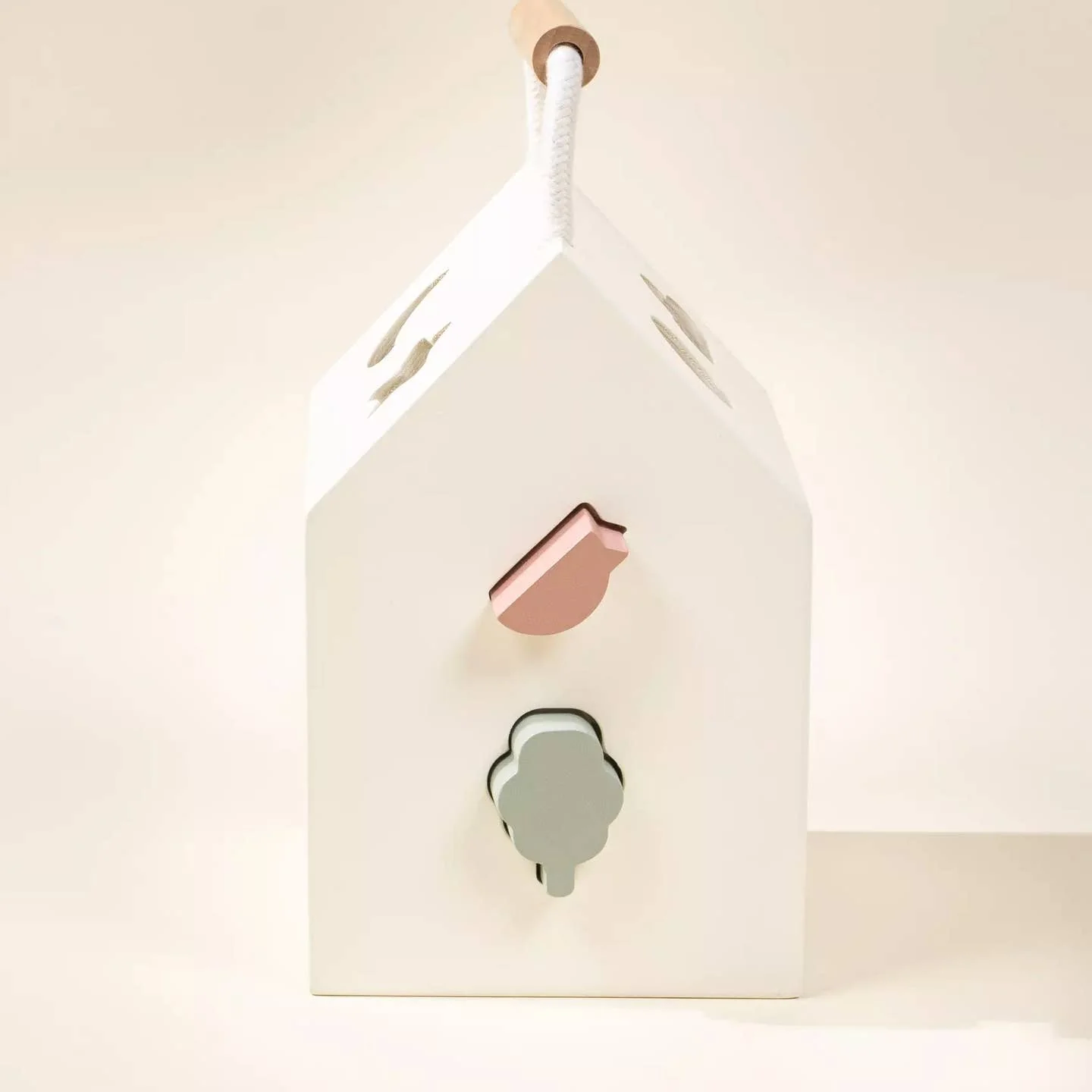 Wooden Shapes Sorting House by Coco Village - Image 6