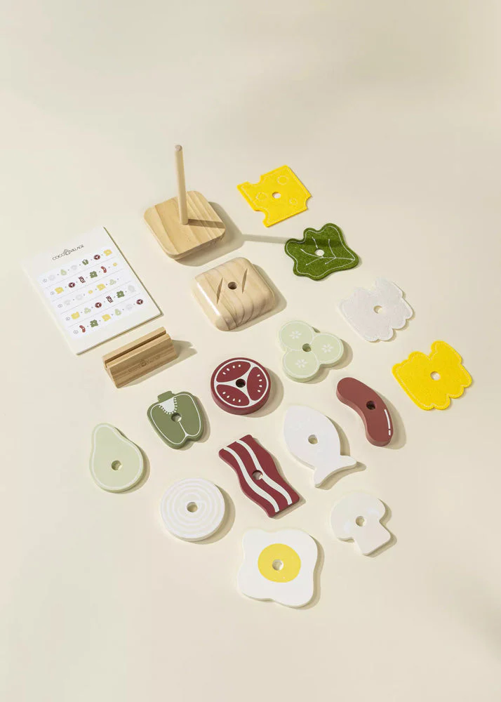 Wooden Stackable Sandwich by Coco Village - Image 4