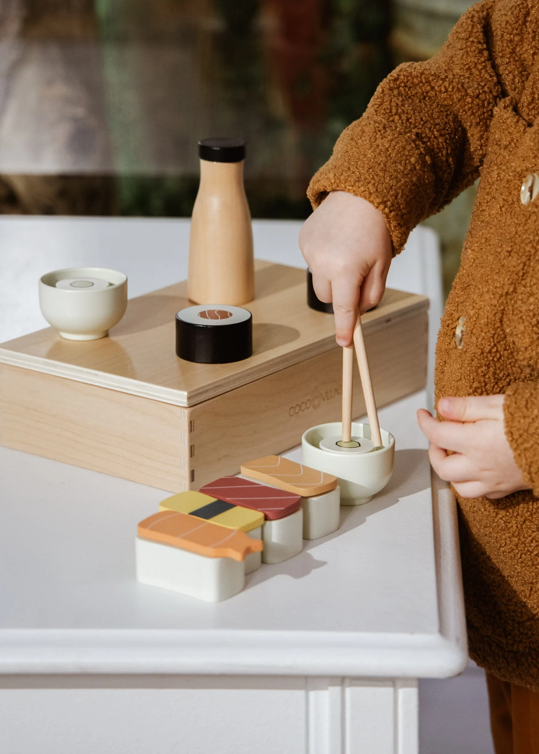 Wooden Sushi Playset by Coco Village - Image 6