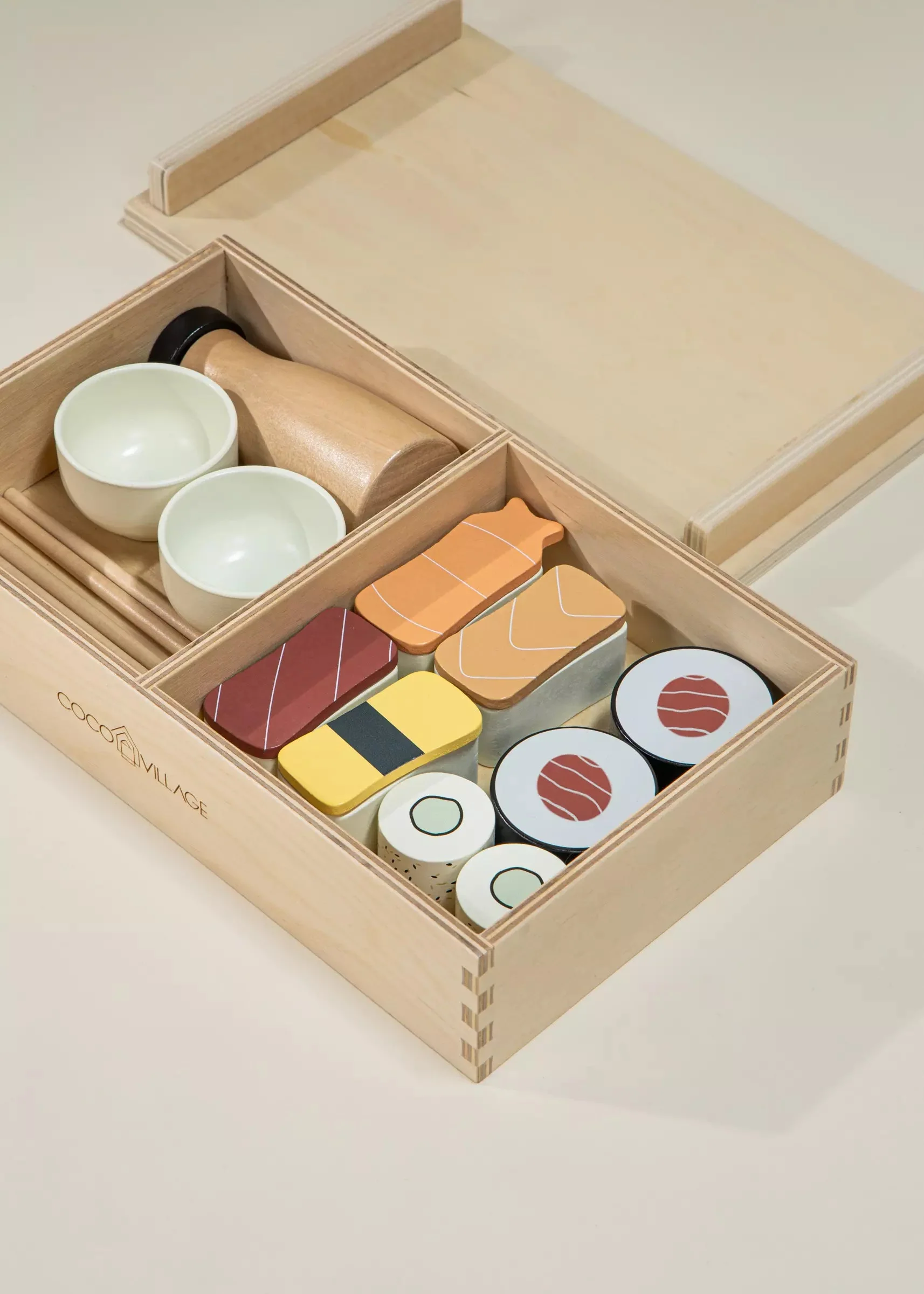 Wooden Sushi Playset by Coco Village - Image 7