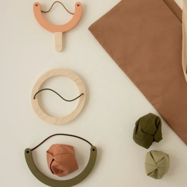 Wooden Toy Slingshot Set - Piu Piu Piu by Babai - Image 3