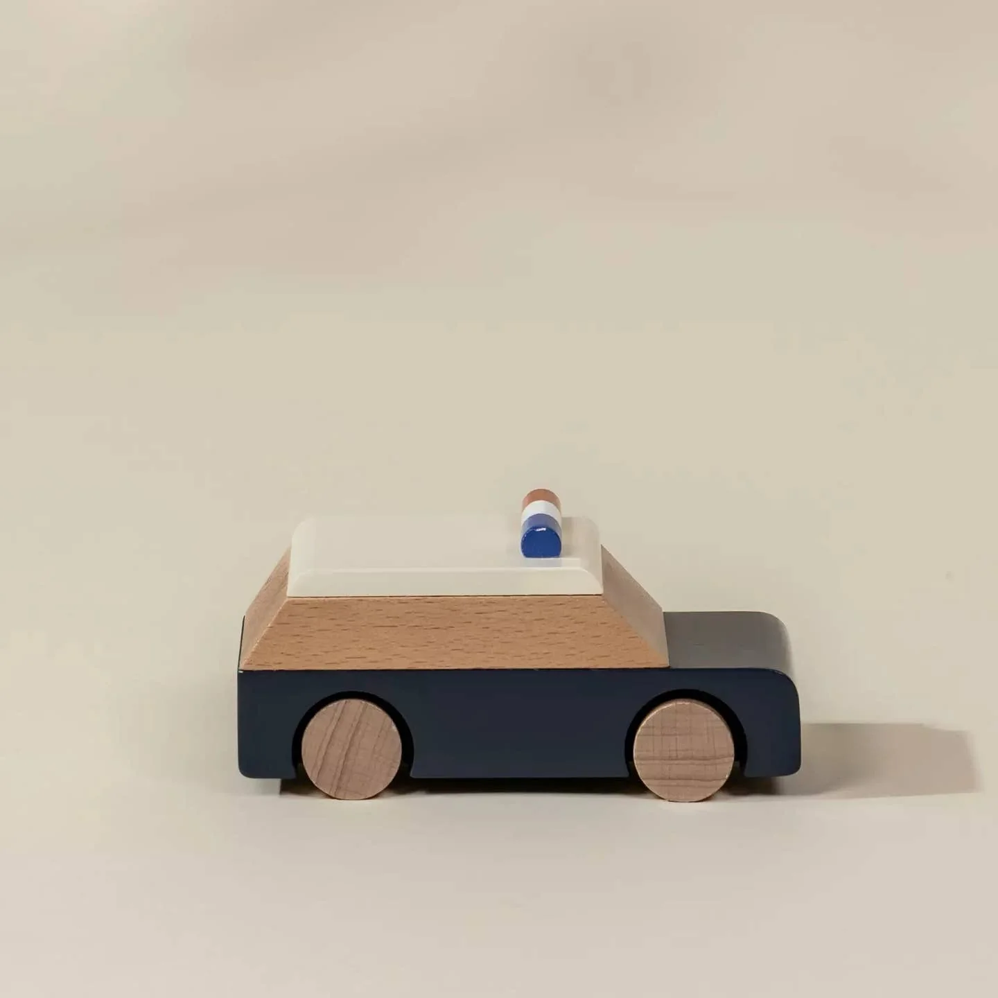 Wooden Vehicle - Police Car by Coco Village - Image 3