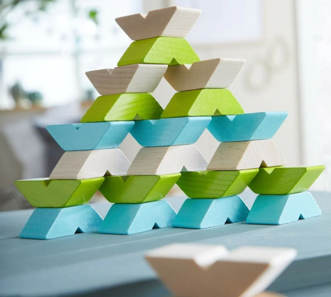 Wooden Blocks - 3D Arranging Game Varius by Haba - Image 2