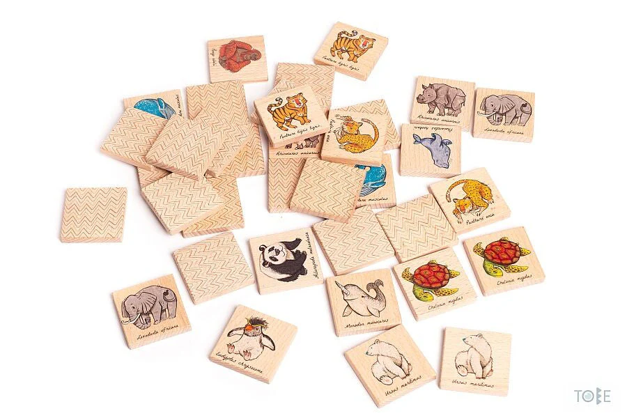 Wooden Memo Animals by Little Poland Gallery - Image 2