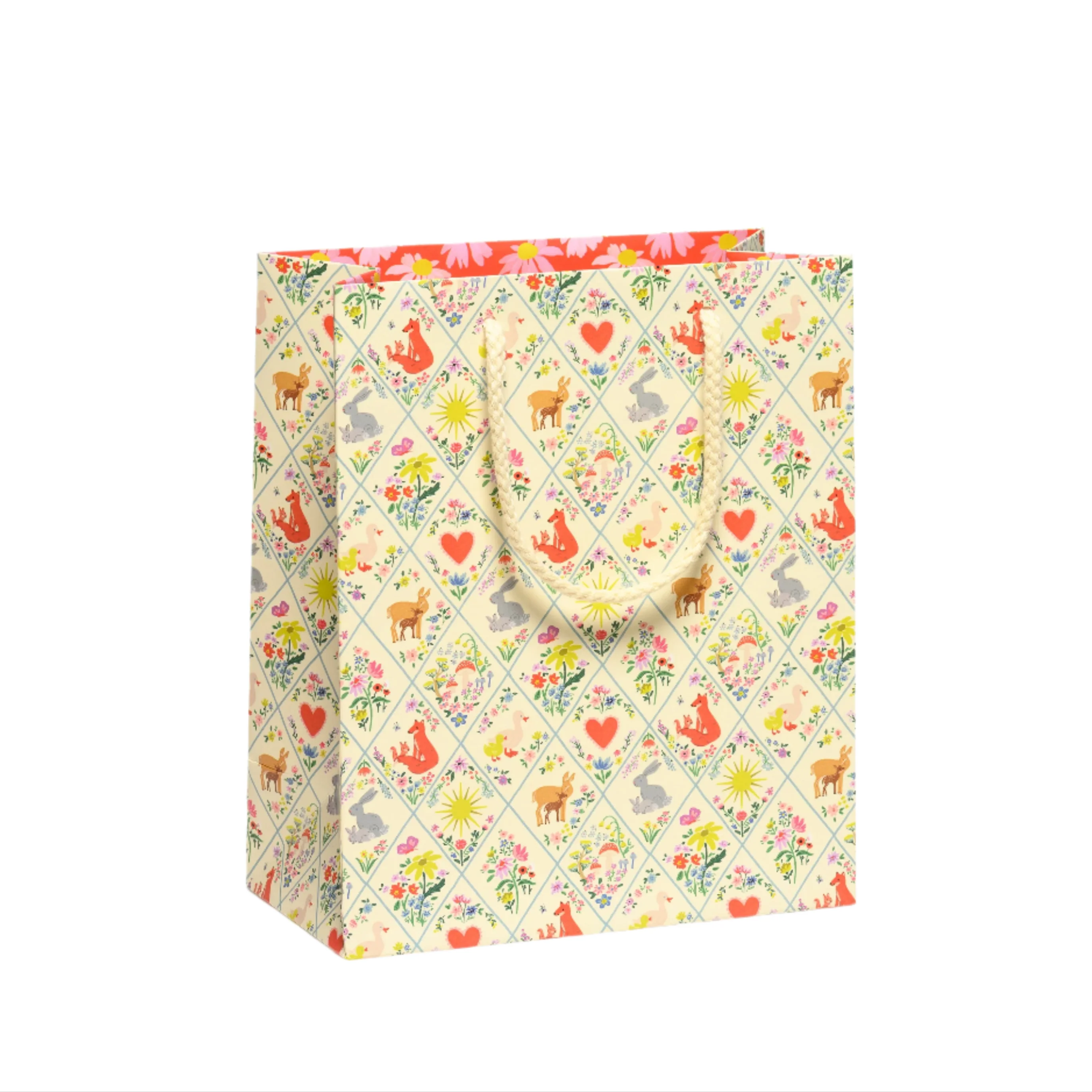 Woodland Critters Gift Bag - Medium by Red Cap Cards